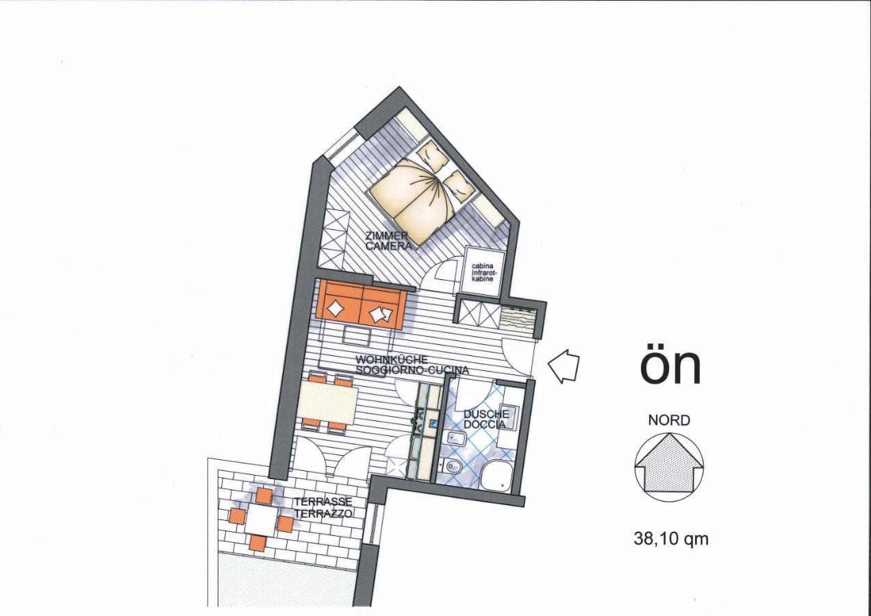Apartment Oen Residence Bun Ste San Vigilio Di Marebbe Ngoại thất bức ảnh
